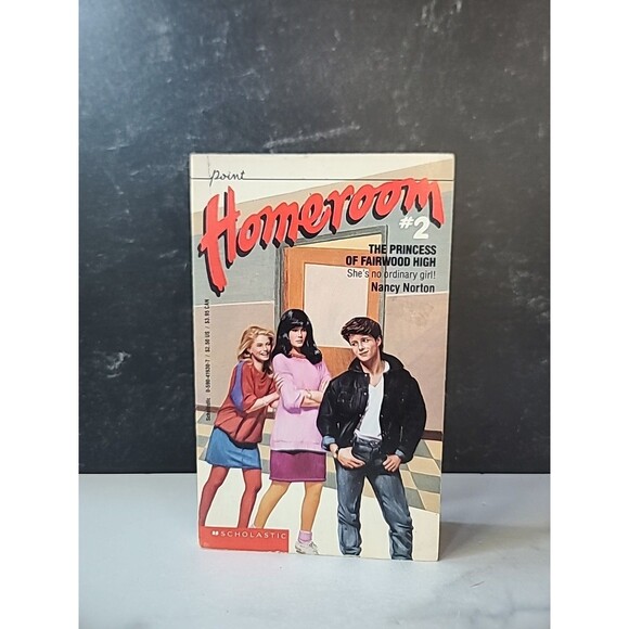 Homeroom #2 The Princess Of Fairwood High By Nancy Norton Paperback - Picture 1 of 10